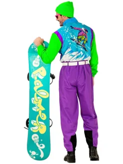 Kostuumpak "Snowboarder" meerkleurig