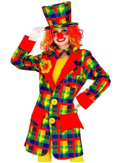 Kostuumtop "Clown" meerkleurig