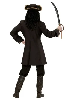 Kostuumtop "Piratenkapitein" bruin