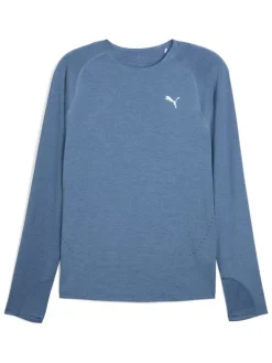 Lauflongsleeve "Cloudspun" blauw
