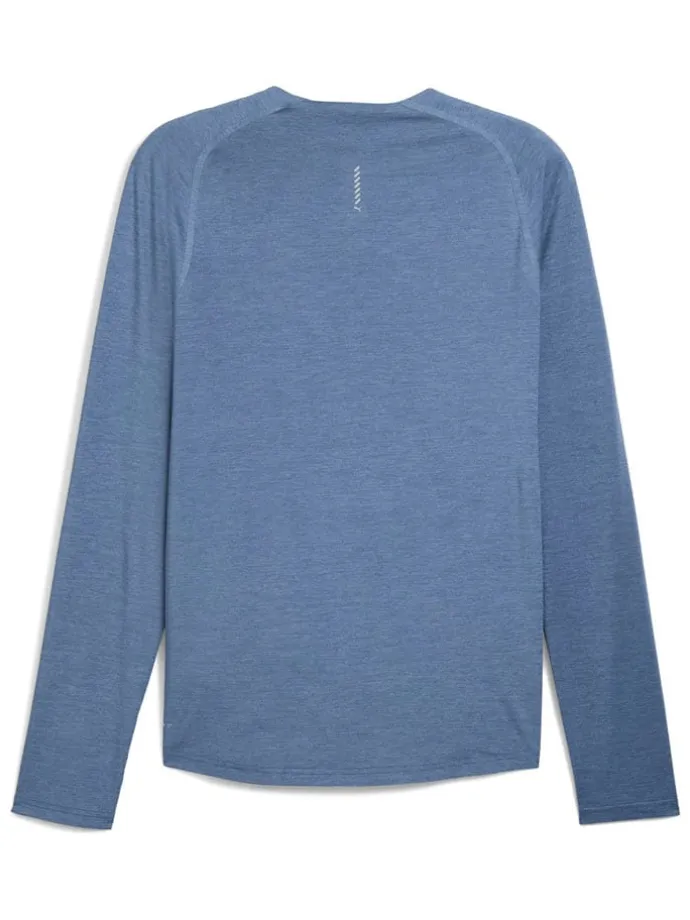 Lauflongsleeve "Cloudspun" blauw