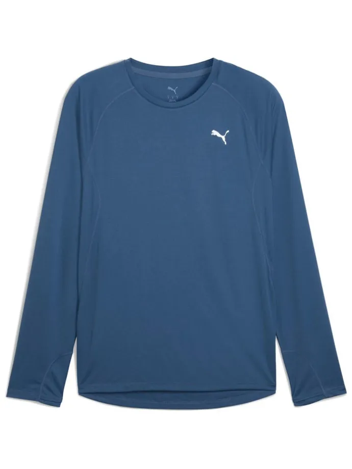 Lauflongsleeve "Velocity" blauw