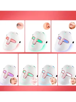 Ledgezichtsmasker wit