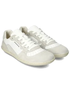 Leren barefootschoenen "Nova GO1" beige/wit