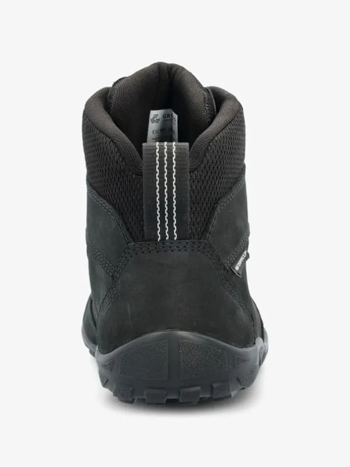 Leren barefootschoenen "Portland" zwart