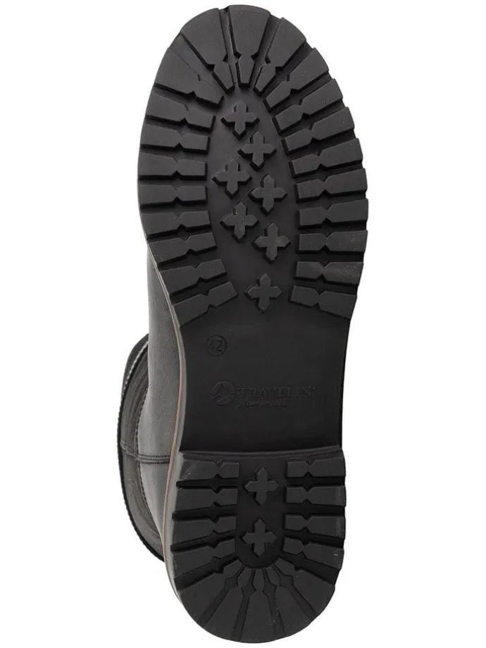 Leren boots "Aremark" zwart