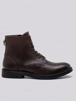 Leren boots bruin