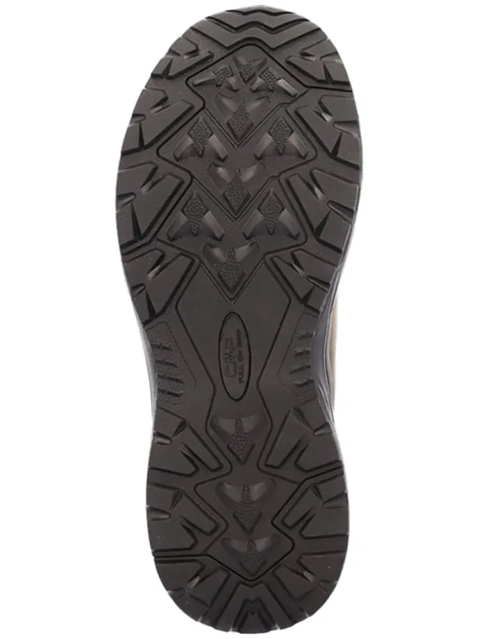 Leren boots "Dypsie" bruin/zwart