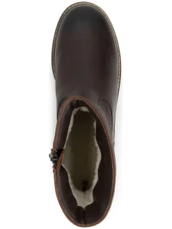 Leren boots "Fyresdal" bruin