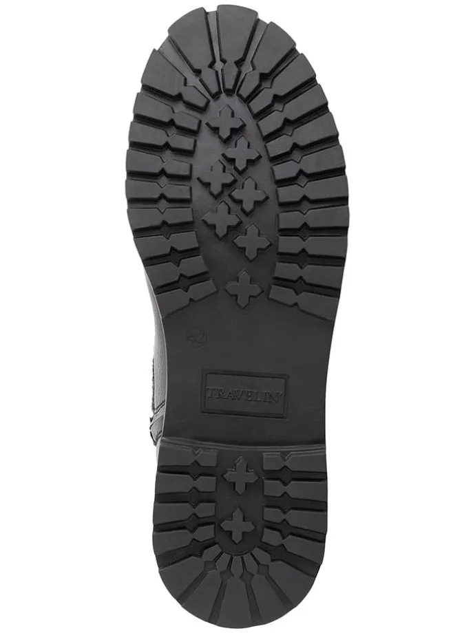 Leren boots "Gotaland" zwart