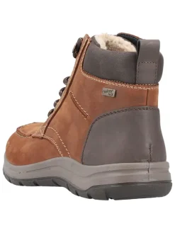 Leren boots lichtbruin