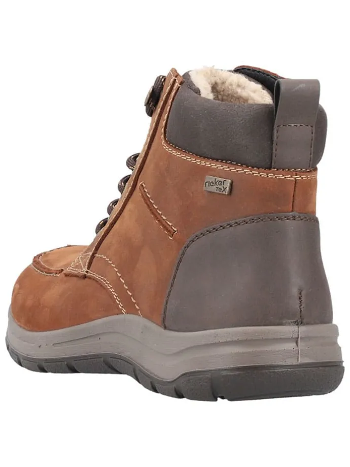 Leren boots lichtbruin