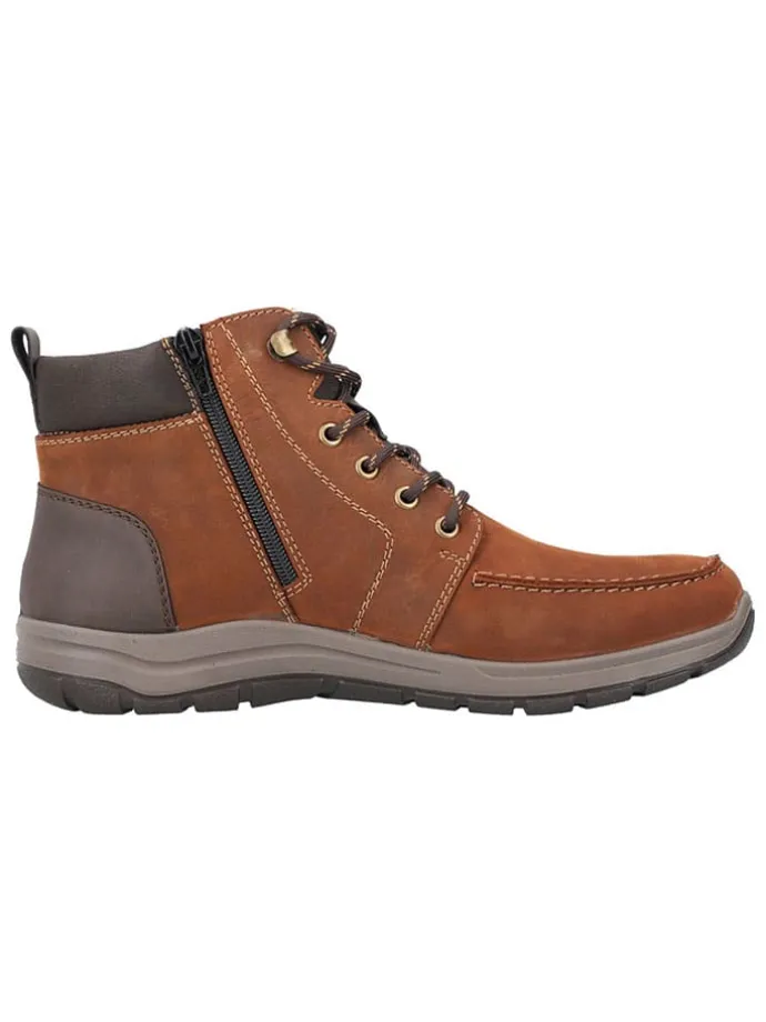 Leren boots lichtbruin