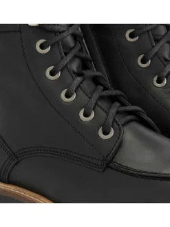 Leren boots "Rogaland" zwart