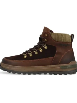 Leren boots "Tommy" bruin