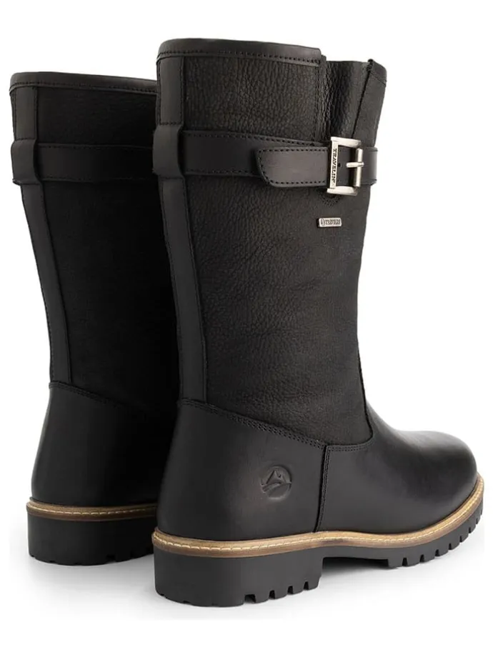 Leren boots "Troms" zwart