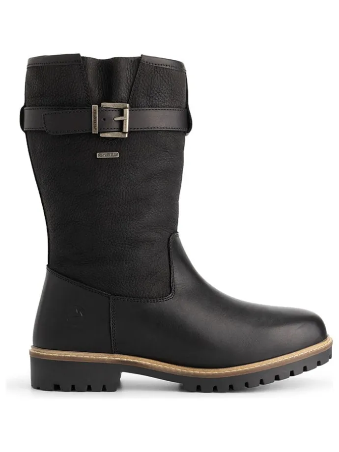 Leren boots "Troms" zwart