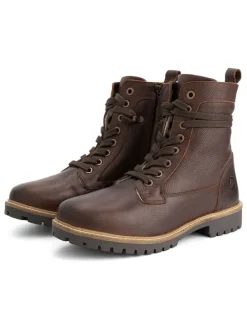 Leren boots "Trongsberg" bruin