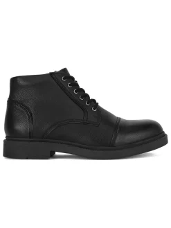 Leren boots zwart