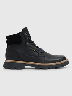 Leren boots zwart