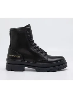 Leren boots zwart