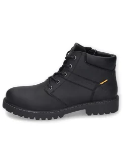 Leren boots zwart