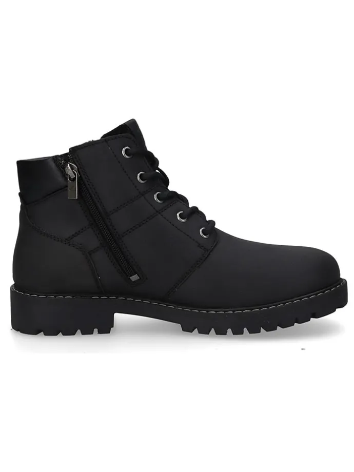 Leren boots zwart