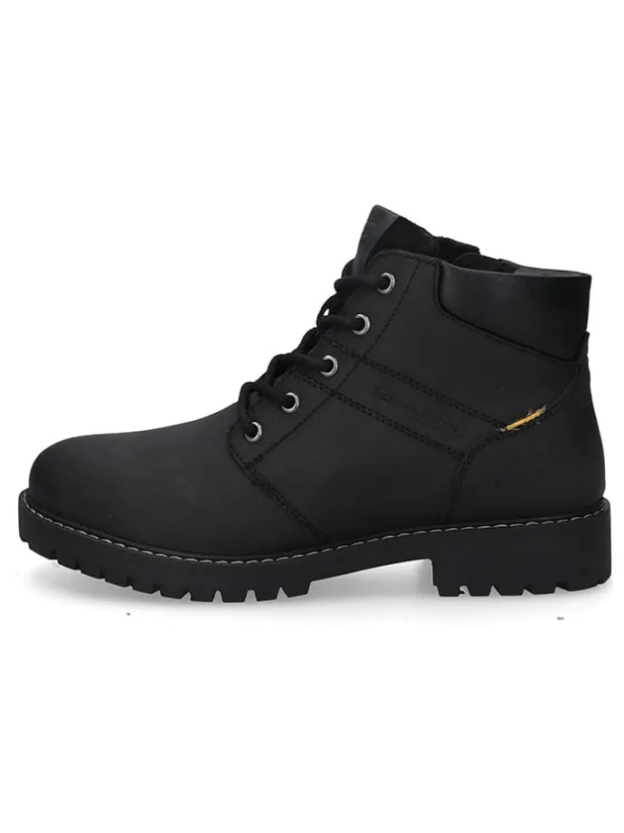 Leren boots zwart