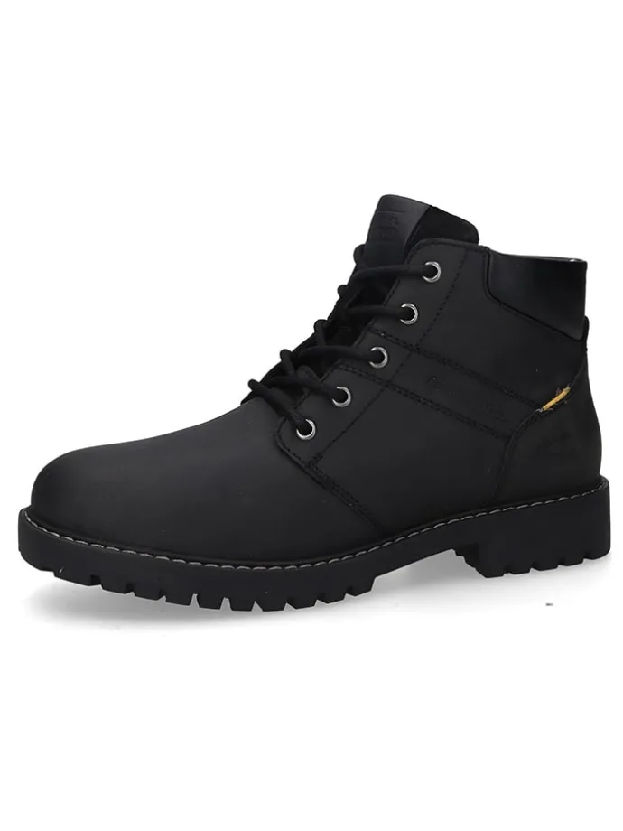 Leren boots zwart