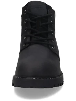 Leren boots zwart