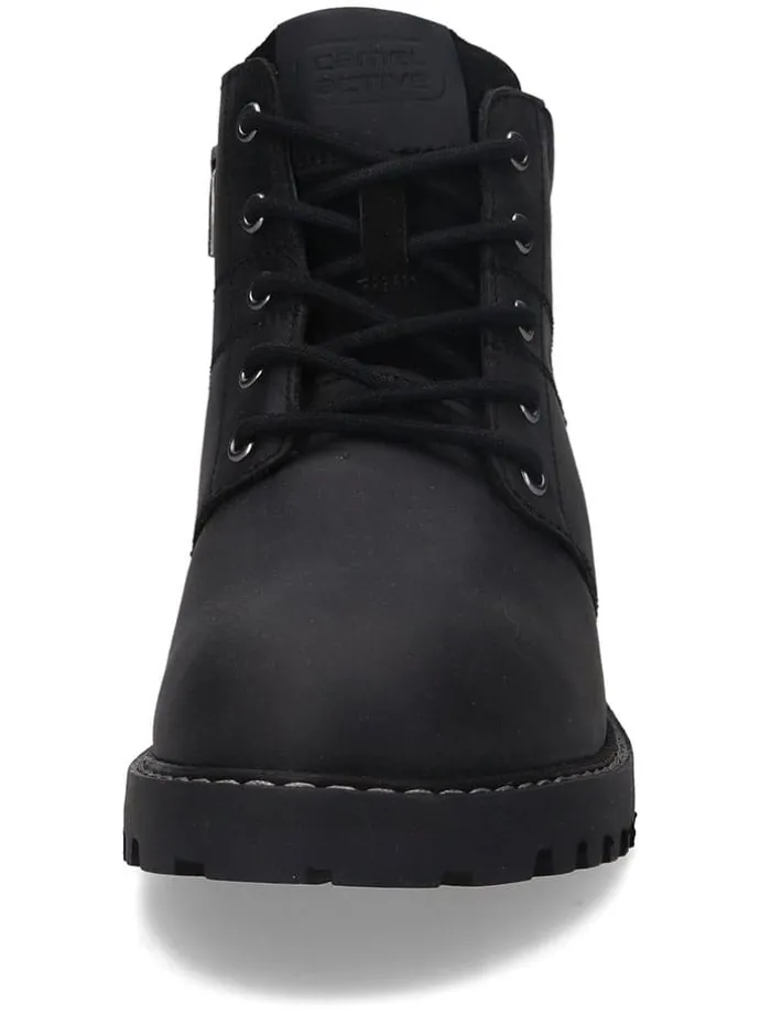 Leren boots zwart