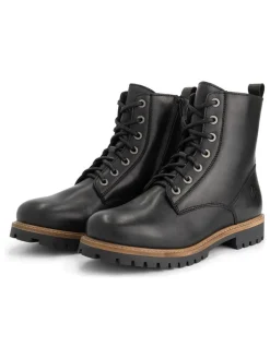 Leren boots zwart