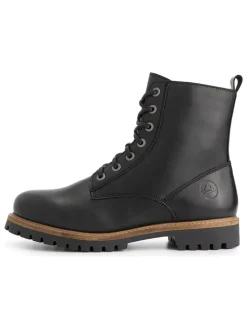Leren boots zwart