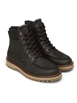 Leren boots zwart