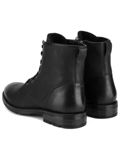 Leren boots zwart