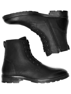 Leren boots zwart