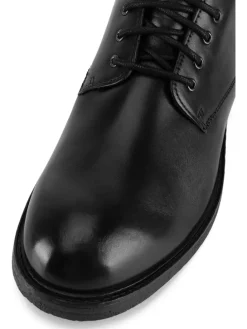 Leren boots zwart