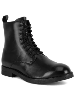 Leren boots zwart