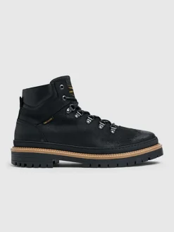 Leren boots zwart