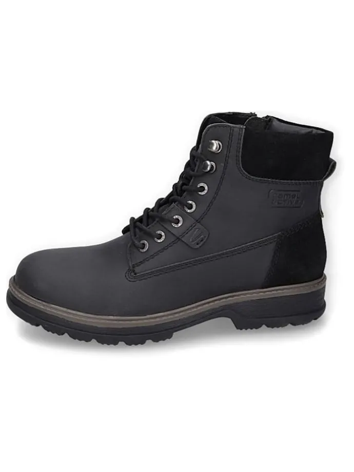 Leren boots zwart