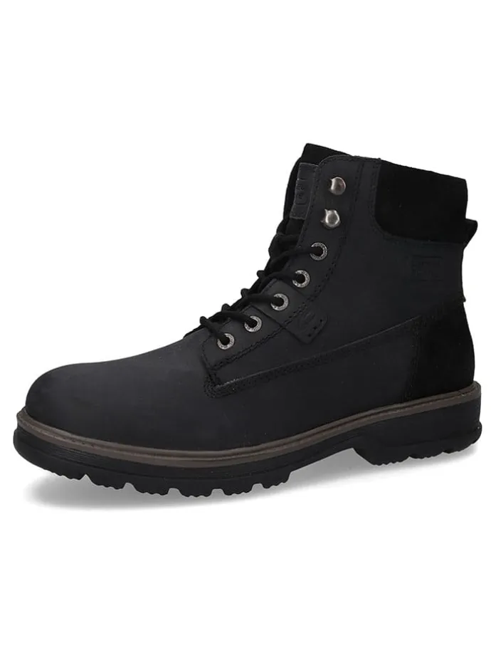 Leren boots zwart
