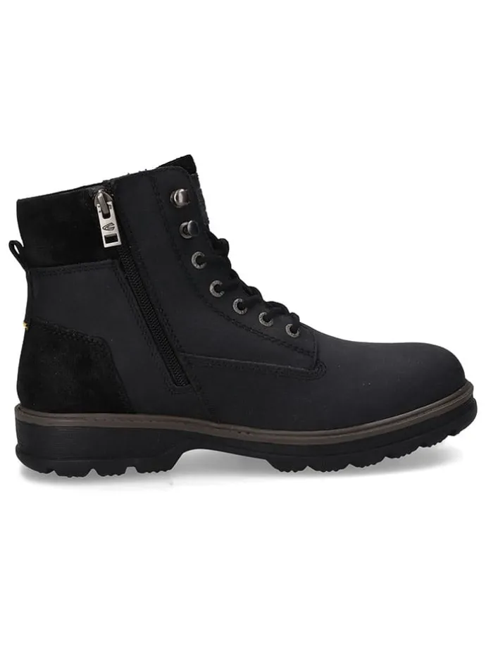 Leren boots zwart