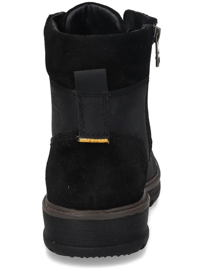Leren boots zwart