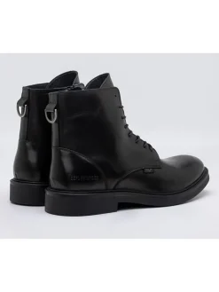 Leren boots zwart