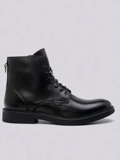 Leren boots zwart