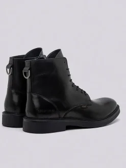 Leren boots zwart