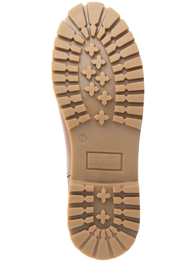 Leren chelseaboots "Nodeland" lichtbruin
