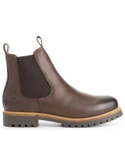 Leren chelseaboots "Nodeland" bruin