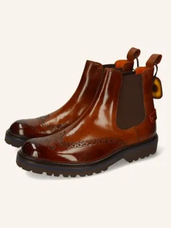 Leren chelseaboots "Pierce 26" lichtbruin