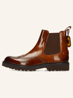 Leren chelseaboots 